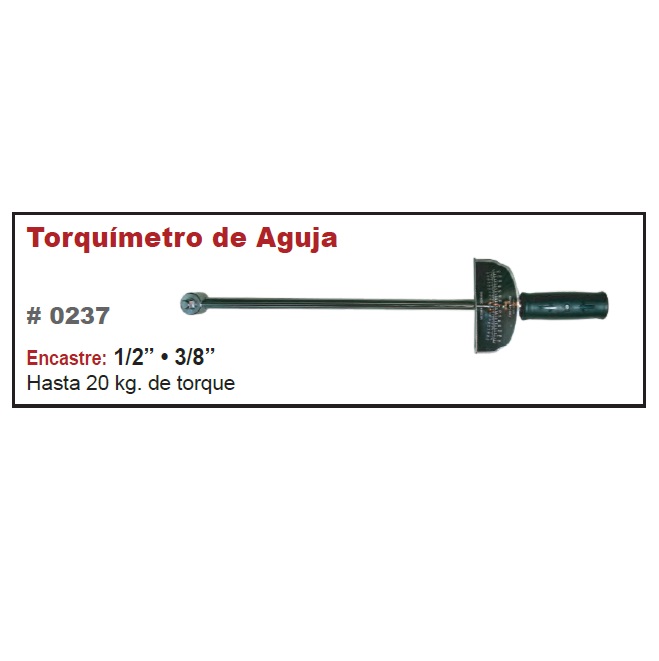 Torquimetro AGUJA - 1/2"-3/8" Eurotech - Image 5