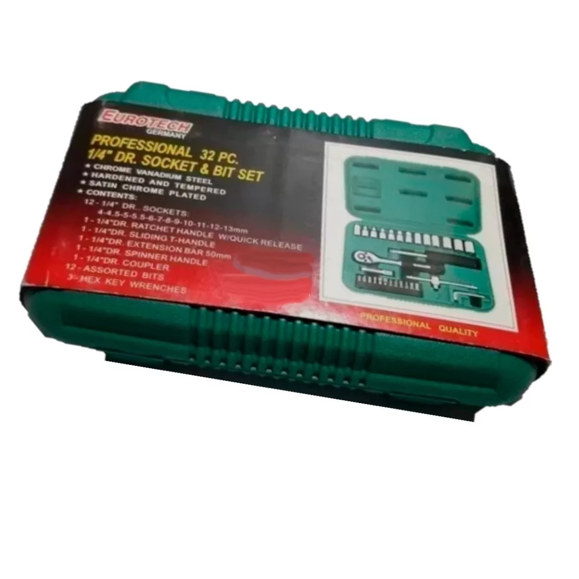 Tubos x32 pz 1/4" Caja Verde Eurotech - Image 3