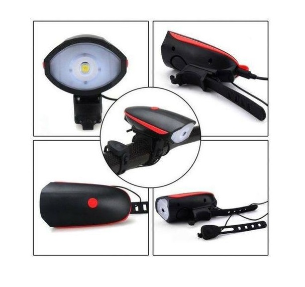 Luz y Bocina para Bici Recargable EL480 - Image 5