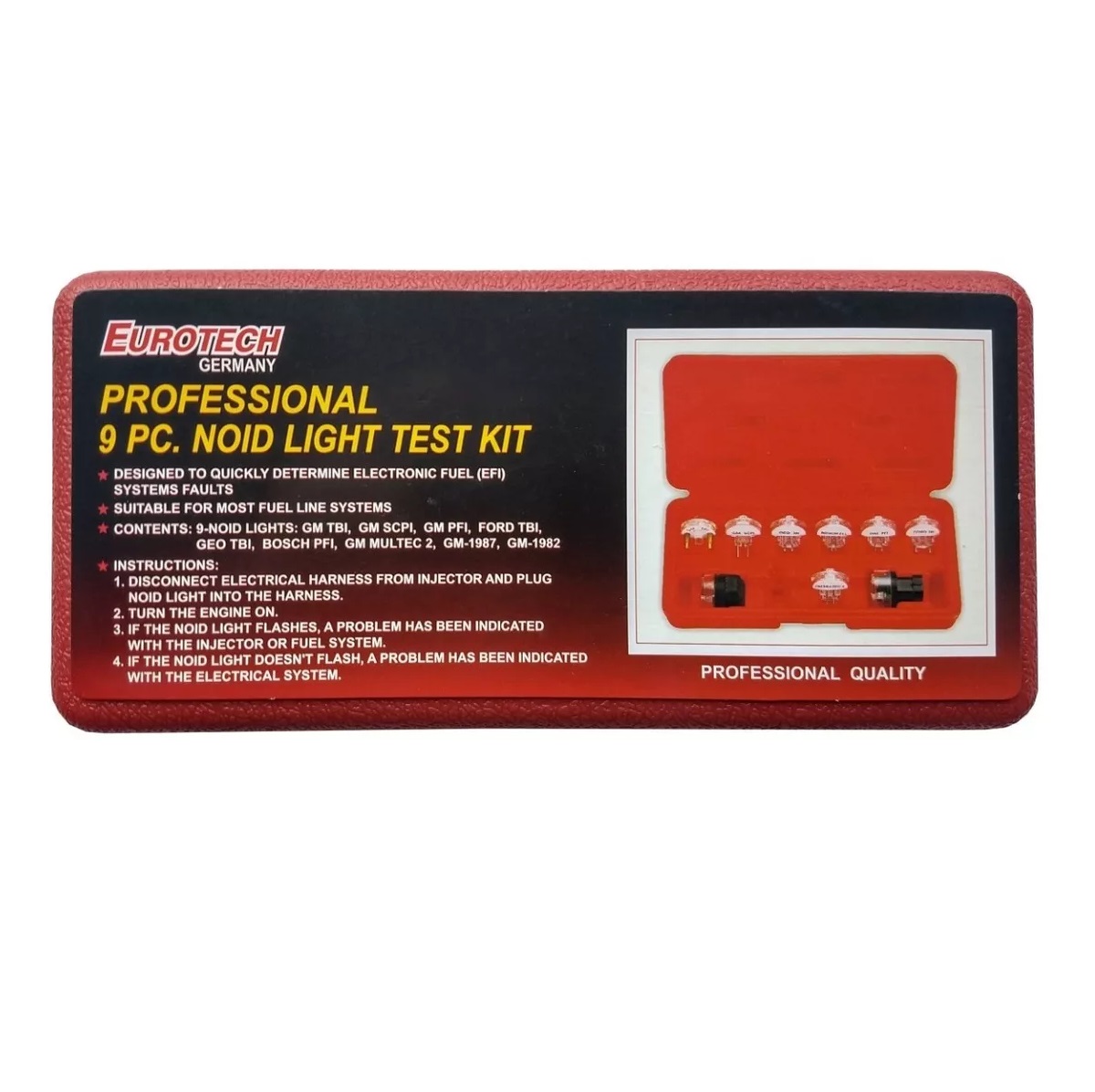 LAMPARAS NOID Diagnostico de INYECTORES x9 pz Eurotech - Image 2