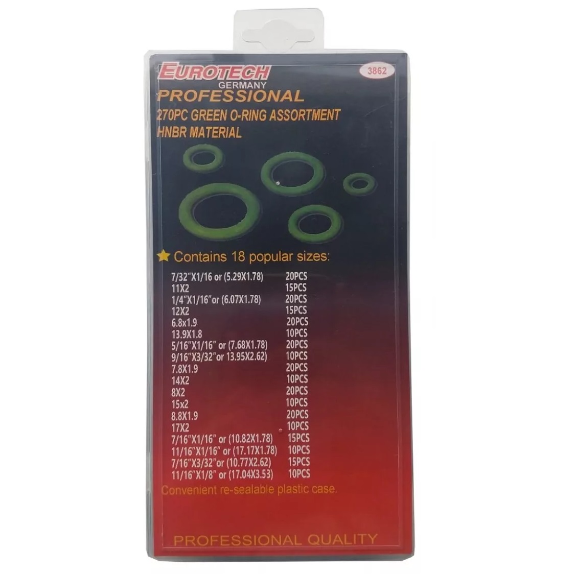 ORINGS PARA AIRE ACONDICIONADO x270 pz Eurotech - Image 2