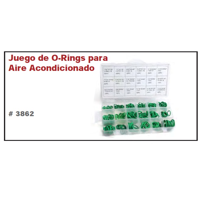 ORINGS PARA AIRE ACONDICIONADO x270 pz Eurotech - Image 4