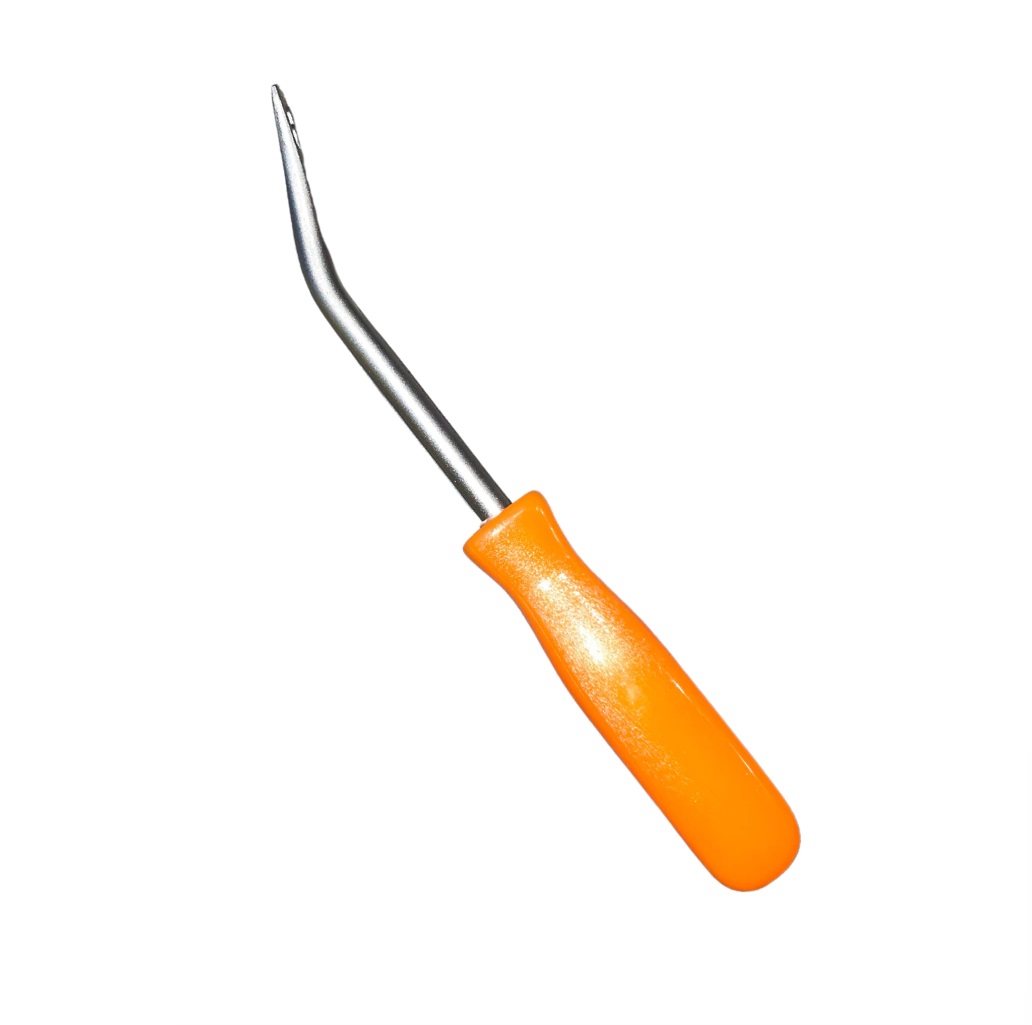 Destapizador saca clip 23cm Naranja Eurotech