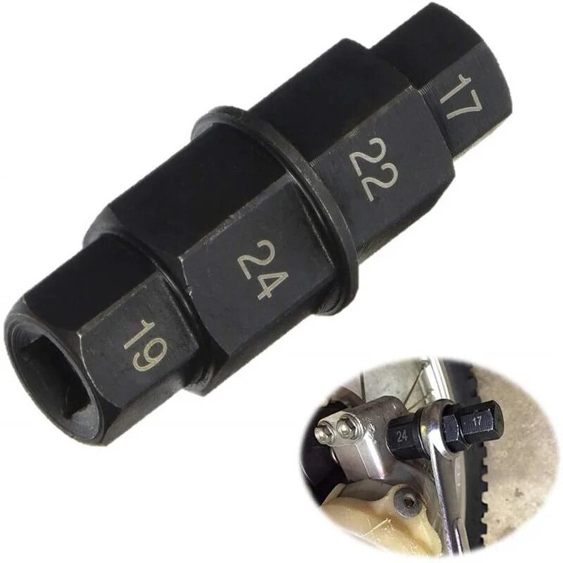 Tubo 4 hexagonos Desmontar Rueda y Carter Moto. 17-19-22-24mm - Image 3