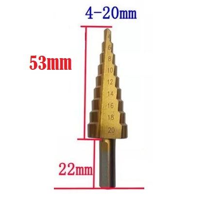 Mecha escalonada 4-20mm - Image 2