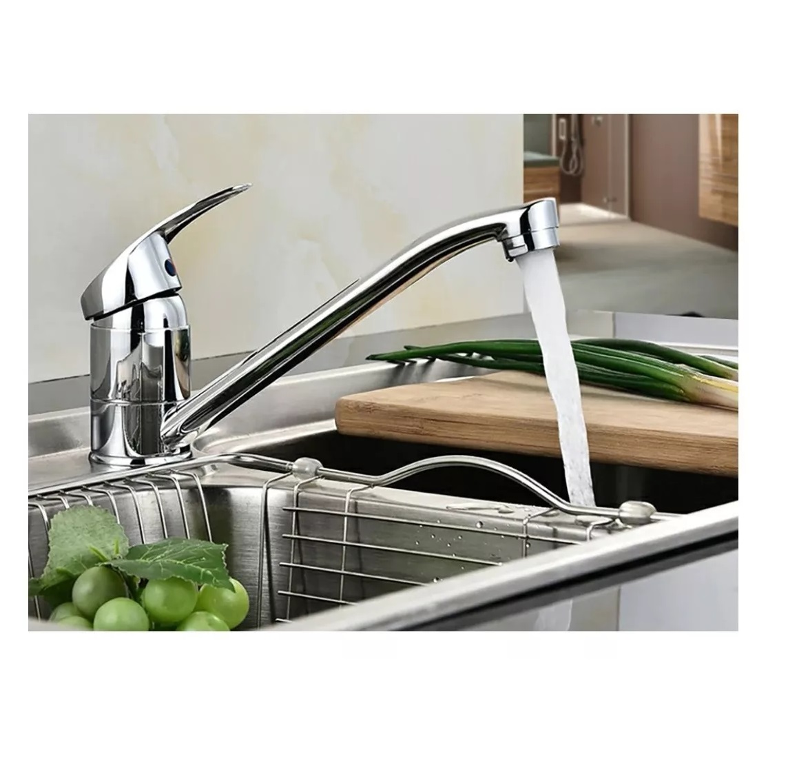 Griferia monocomando Mesada cromada RR-8021 - Image 6