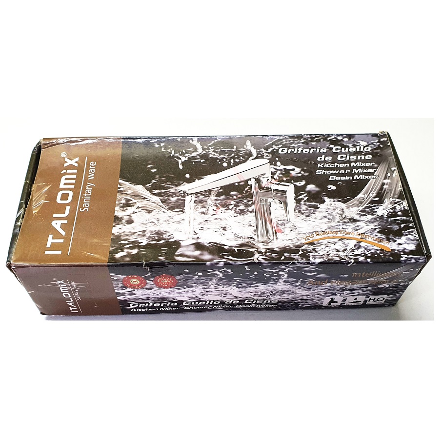 Griferia monocomando Mesada cromada RR-8021 - Image 8