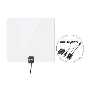 Antena interior c/BOOSTER 5DB Blanca - Image 2