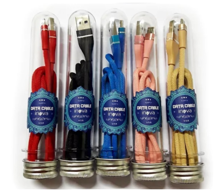 Cable Tipo C a USB 1mt datos y carga ALTA VELOCIDAD tubo - Image 2