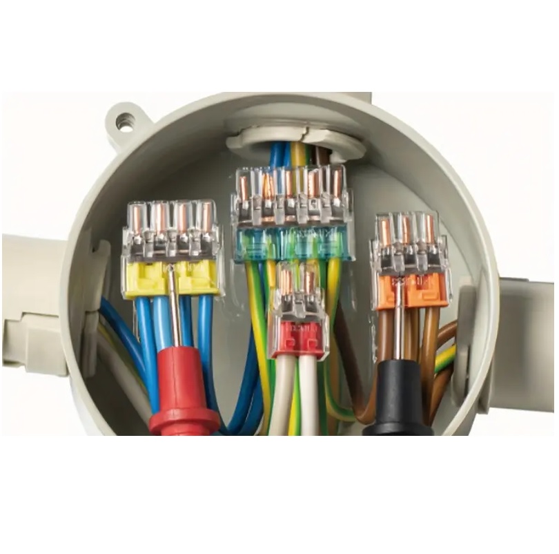 Conector FIJO 2polos 450v 24amp para Cable 0,5a2,5mm - Image 4