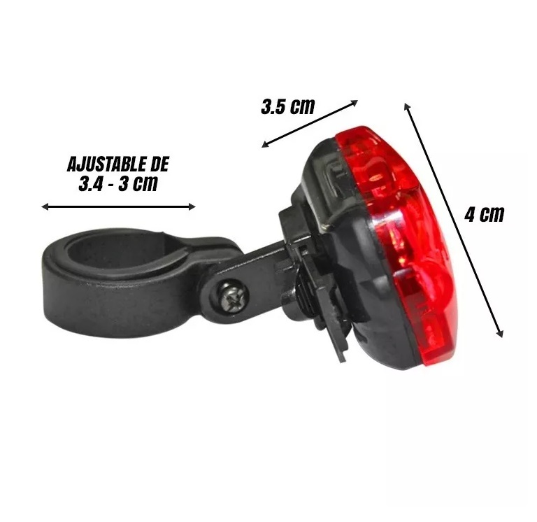 Luz Bicicleta ROJA Intermitente - Image 2