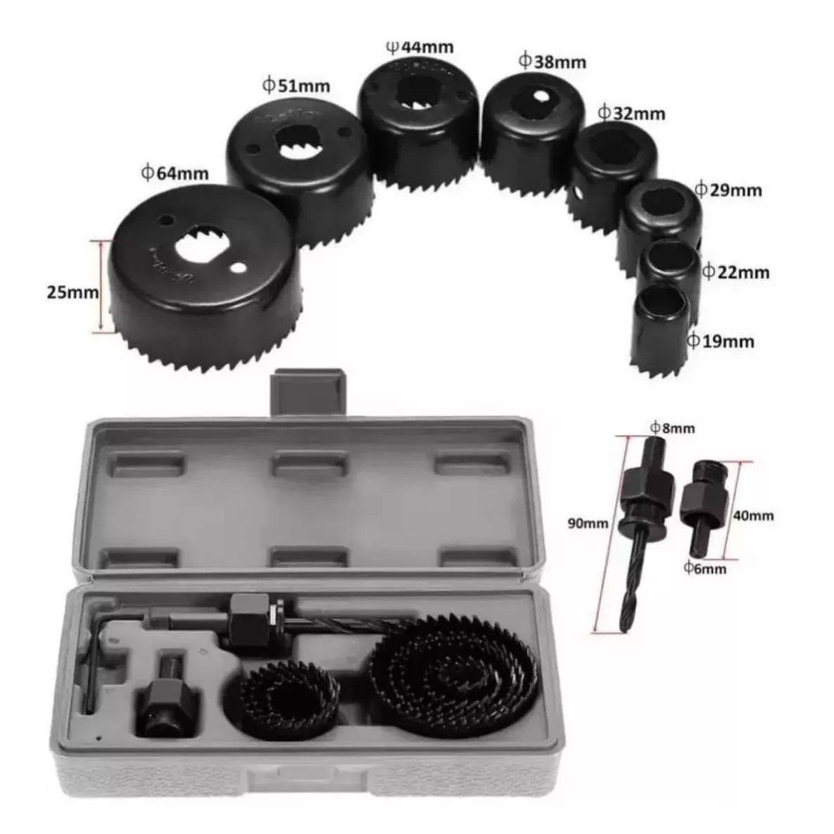 Sierra COPA 11 Pz en Caja Plastica - Image 3