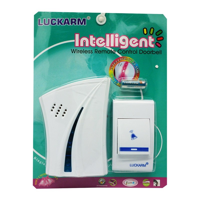 Timbre Inalambrico Base 220v pulsador a Pila CALIDAD - Image 5