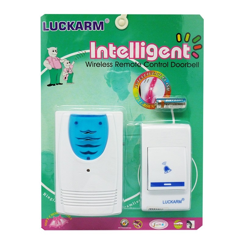 Timbre Inalambrico Base 220v pulsador a Pila CALIDAD - Image 3