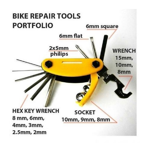 LLave para Bici Combinadas +Tubos - Image 6