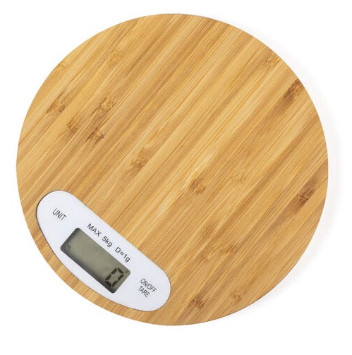 Balanza redonda/rectangular BAMBO 5Kg