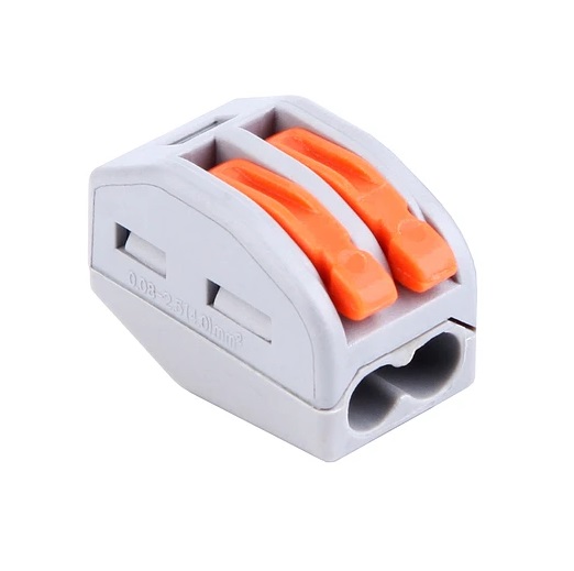 Conector REUTILIZABLE 2polos 450v 24amp para Cable 0,5a4mm - Image 2