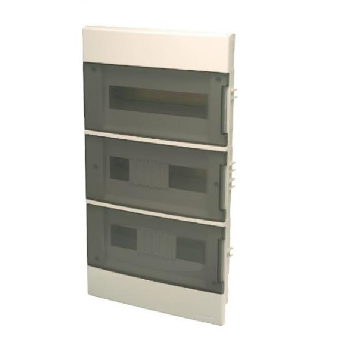 Caja PVC Embutir 32 c/Puerta STECK