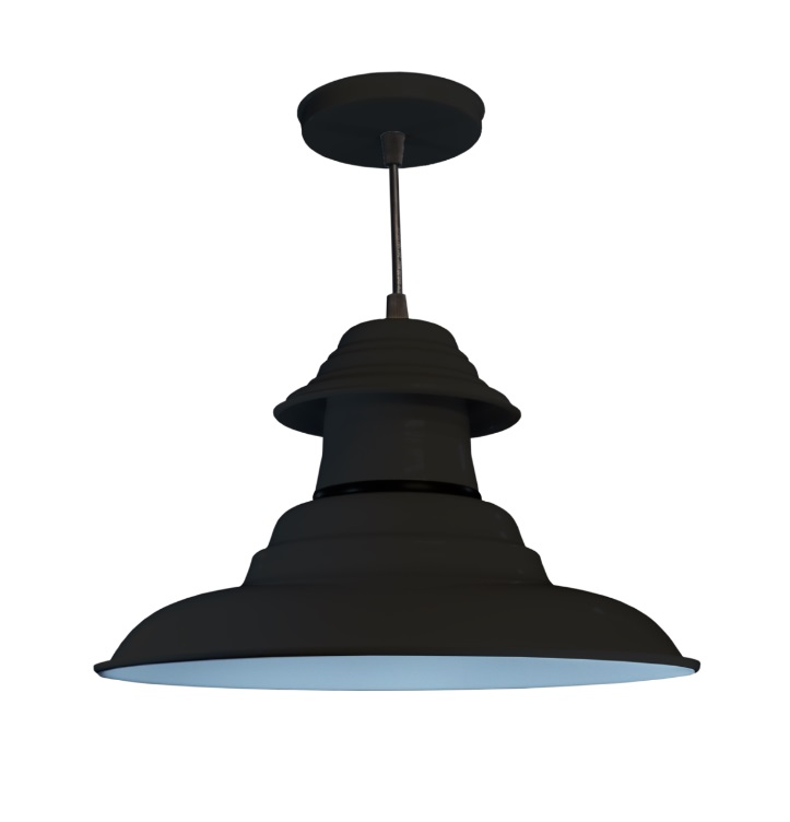 Colgante SOMBRERO Negro 32cm