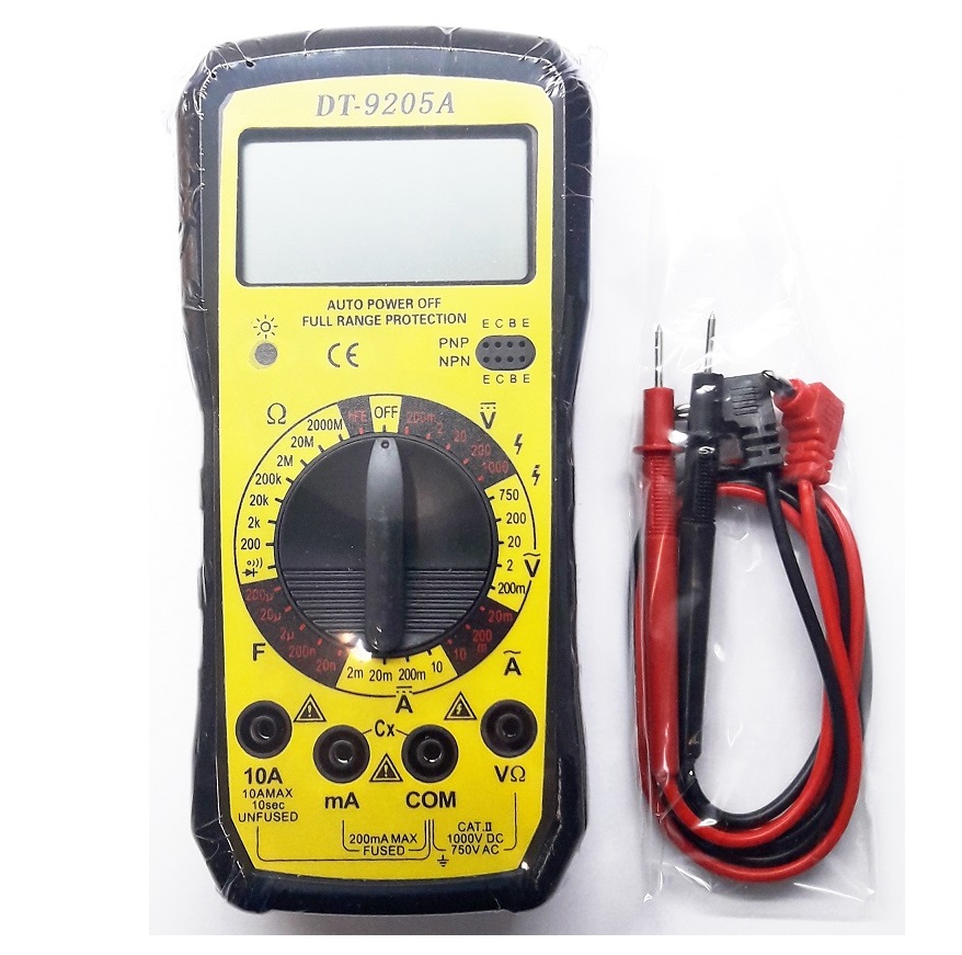 Tester Multimetro Digital capacimetro