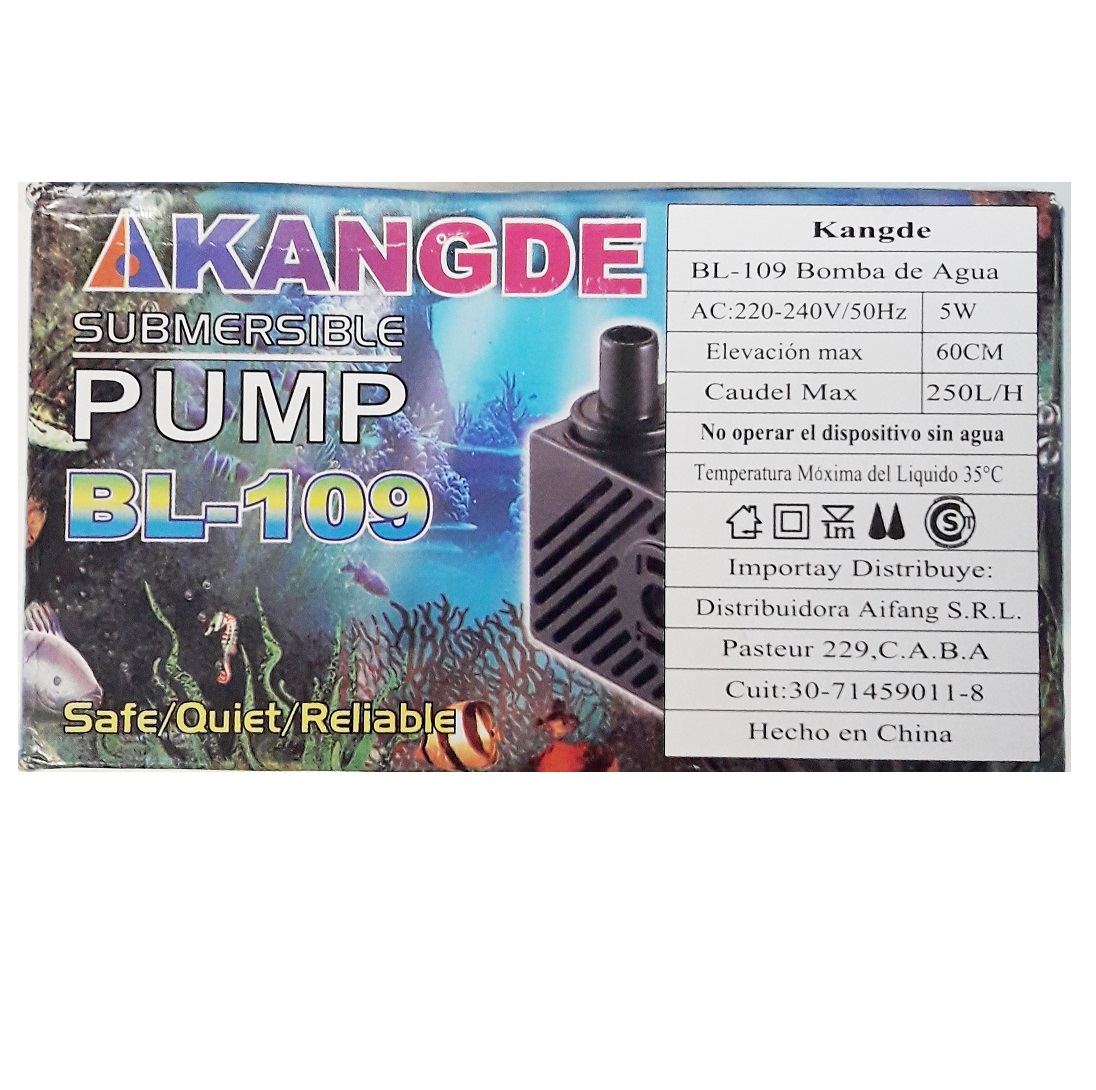 Bomba BL-109CL 5w 250L/H 60cm con LED - Image 5