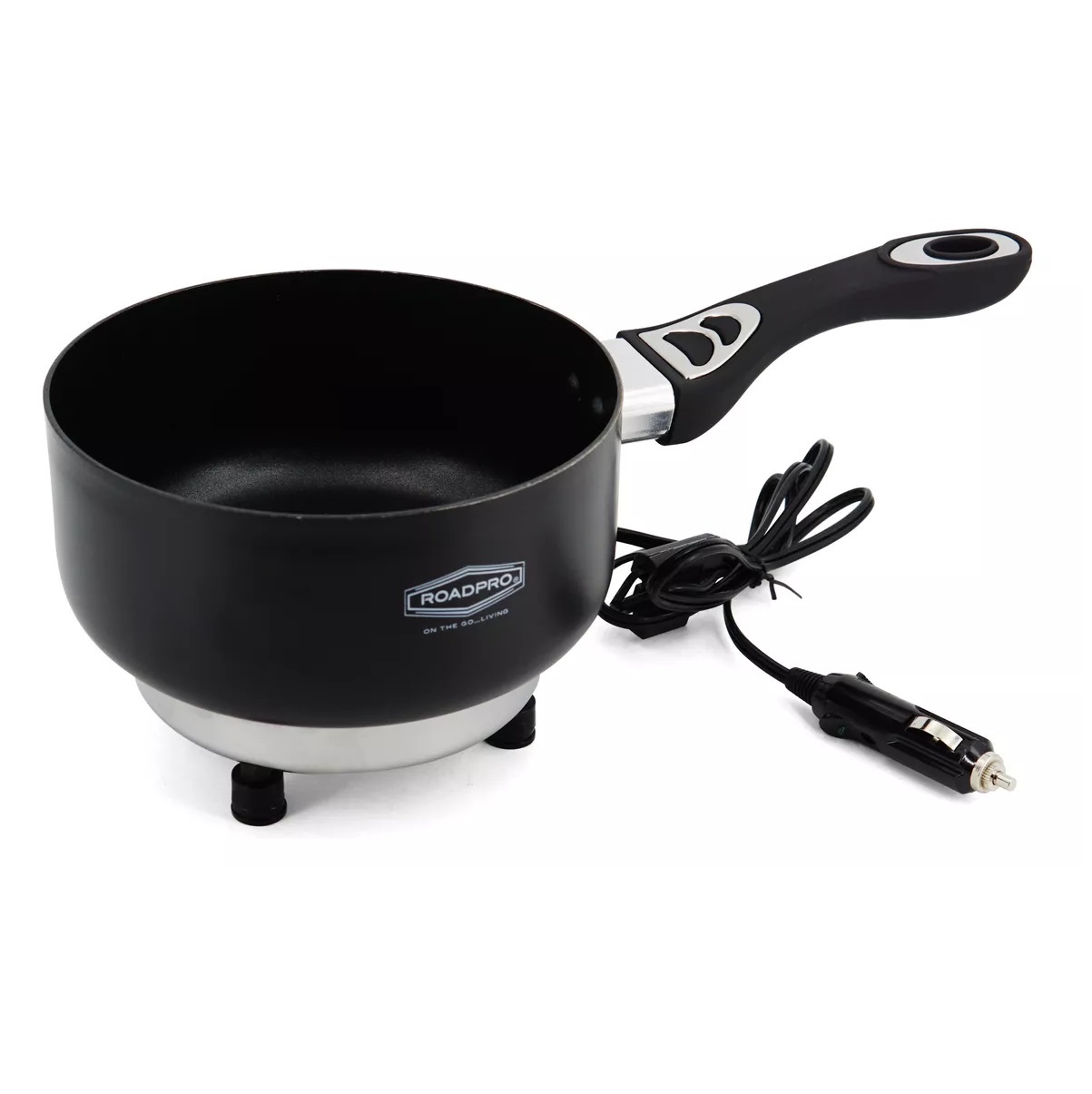 Freidora cacerola 24v cuerpo aluminio y teflon Tapa de vidrio 18cm - Image 4