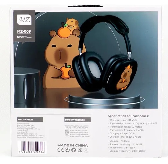 Auriculares Bluethoot carpincho - Image 3