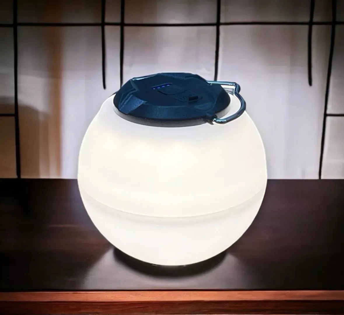 Lampara Redonda recargable 3 intensidades - Image 3