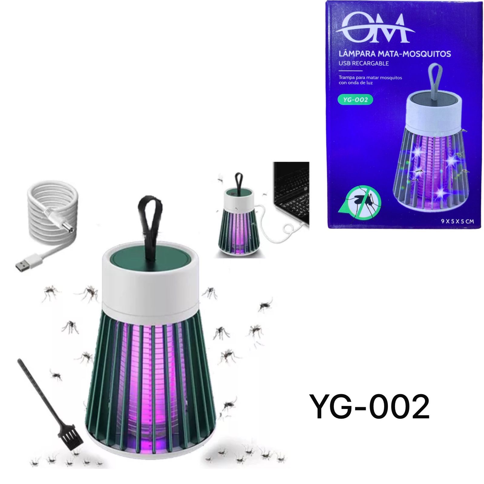 Lampara Mosquito Killer colgante Recargable - Image 3