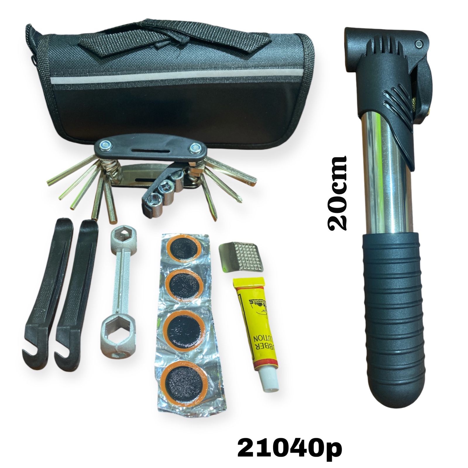 Reparacion Bici Kit con Estuche 21040P - Image 2