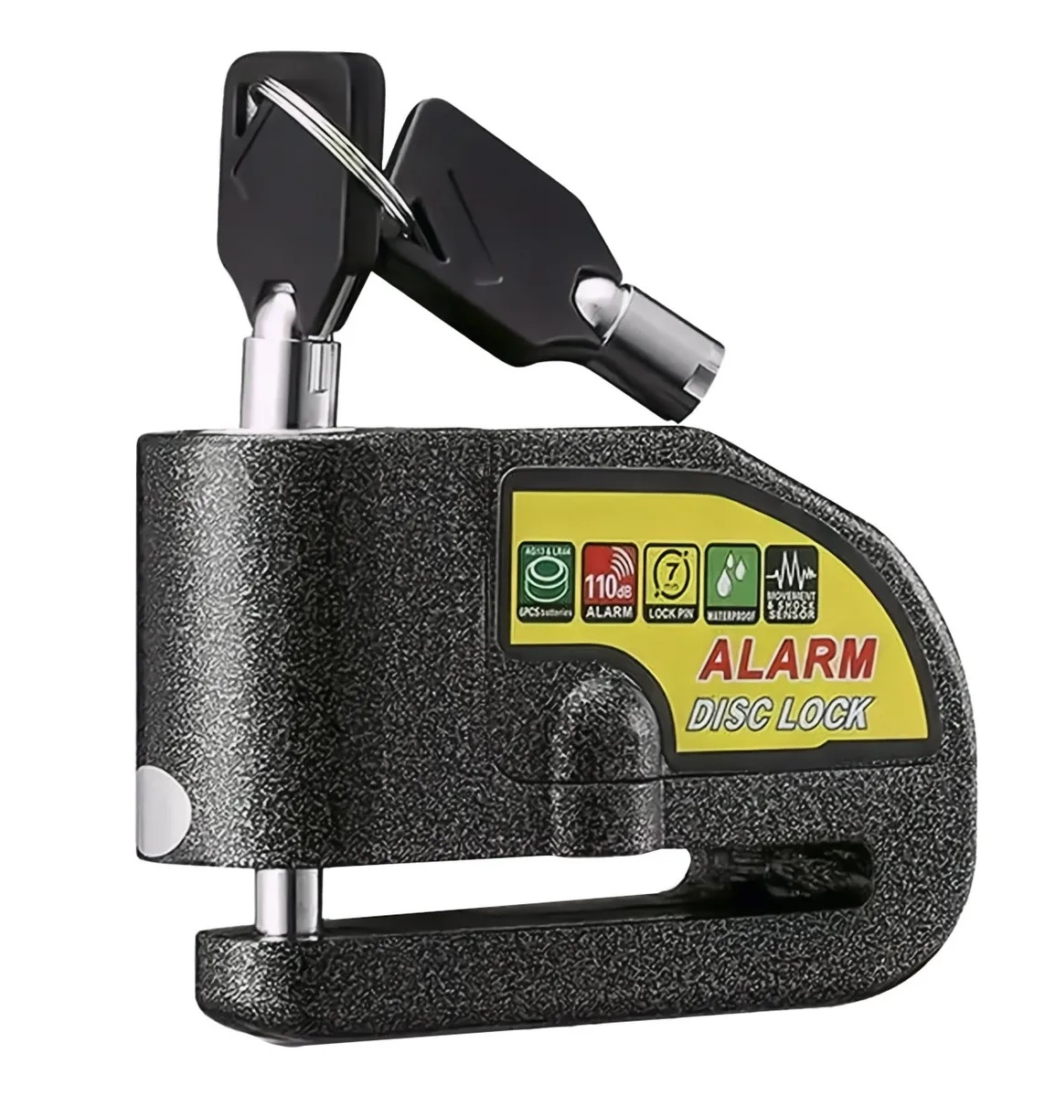 Traba disco MOTO con Alarma