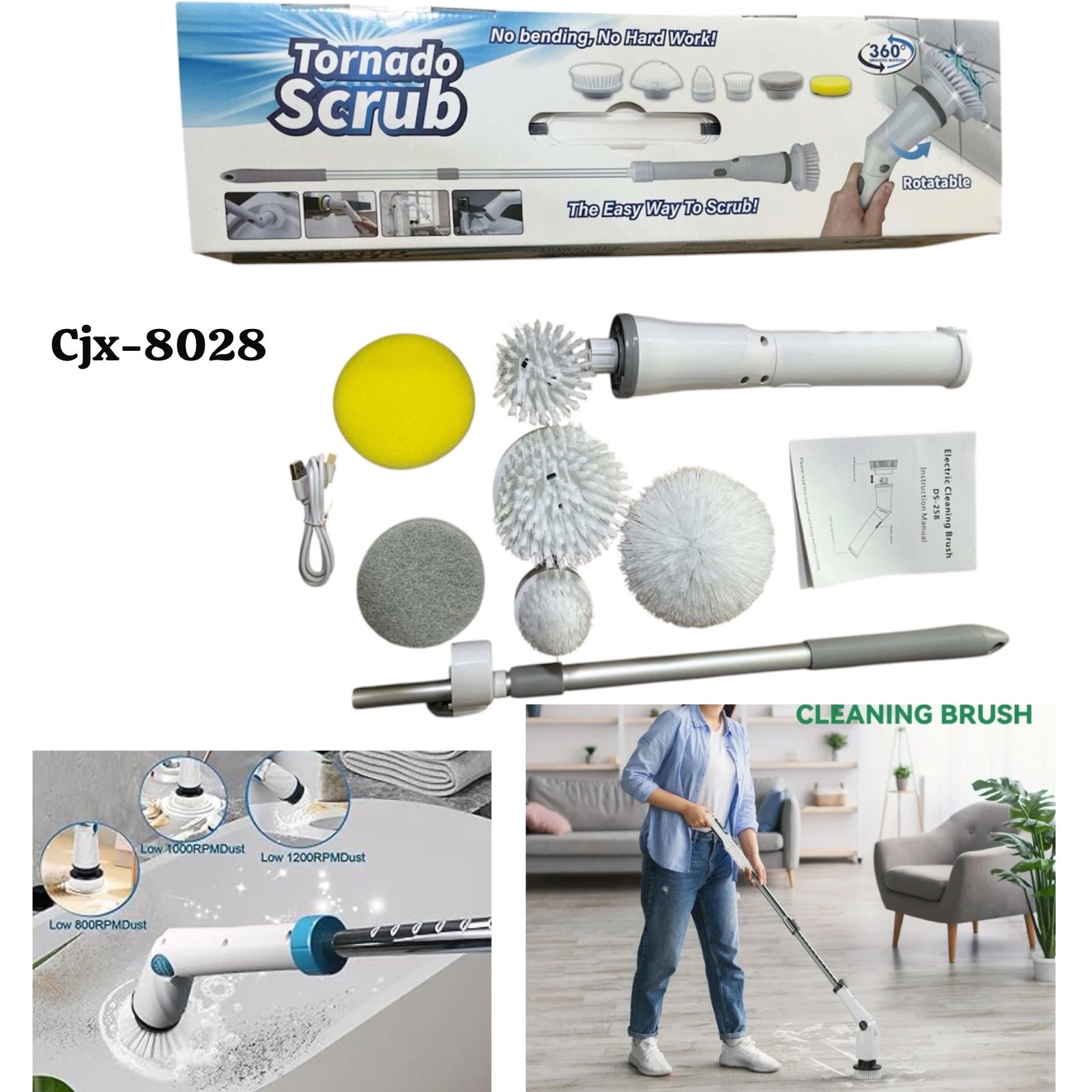 Equipo de Limpiesa 7en1 Recargable - Image 3