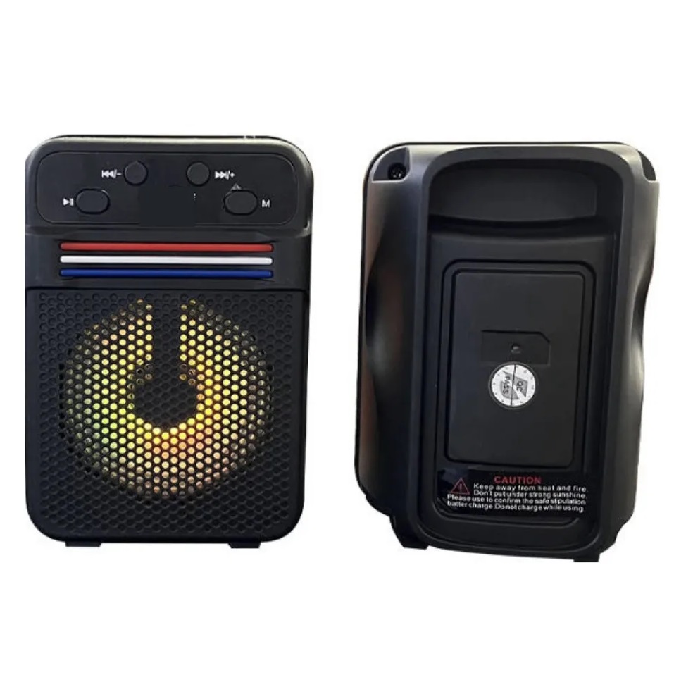 Parlante Mini 3" Bluetooth Recargable -Radio FM - Image 3
