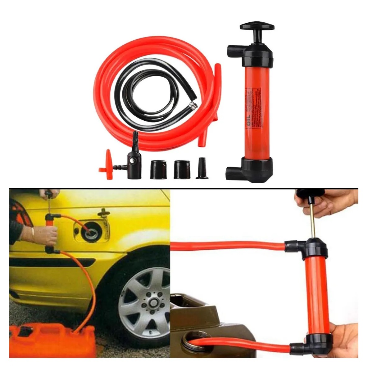 Trasvasador de liquidos +Inflador 2en1 Bomba sifon - Image 2