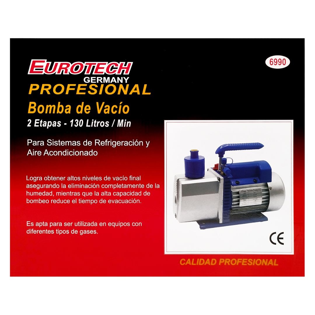 Bomba de vacio AA 2 etapas 130lts - Image 4