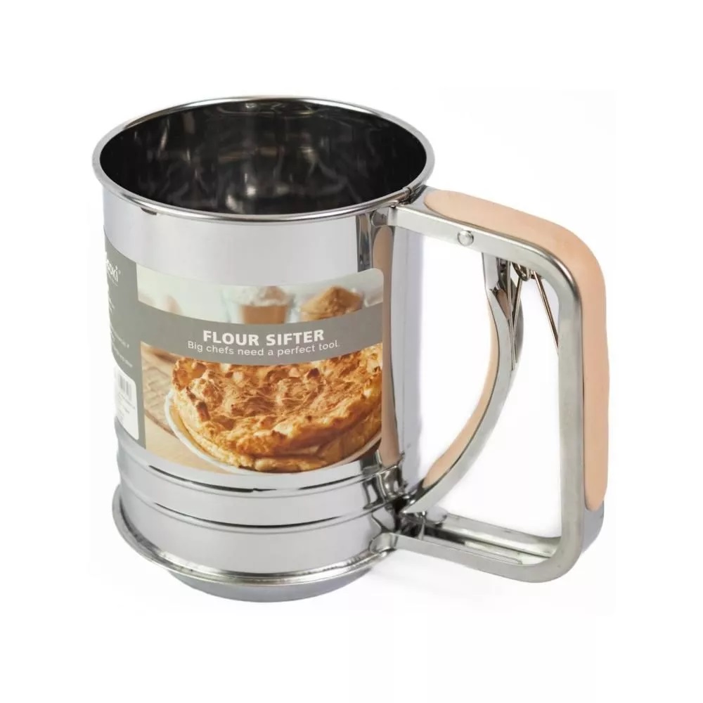 Tamiz manual Acero mango silicona 13x9,5cm - Image 3