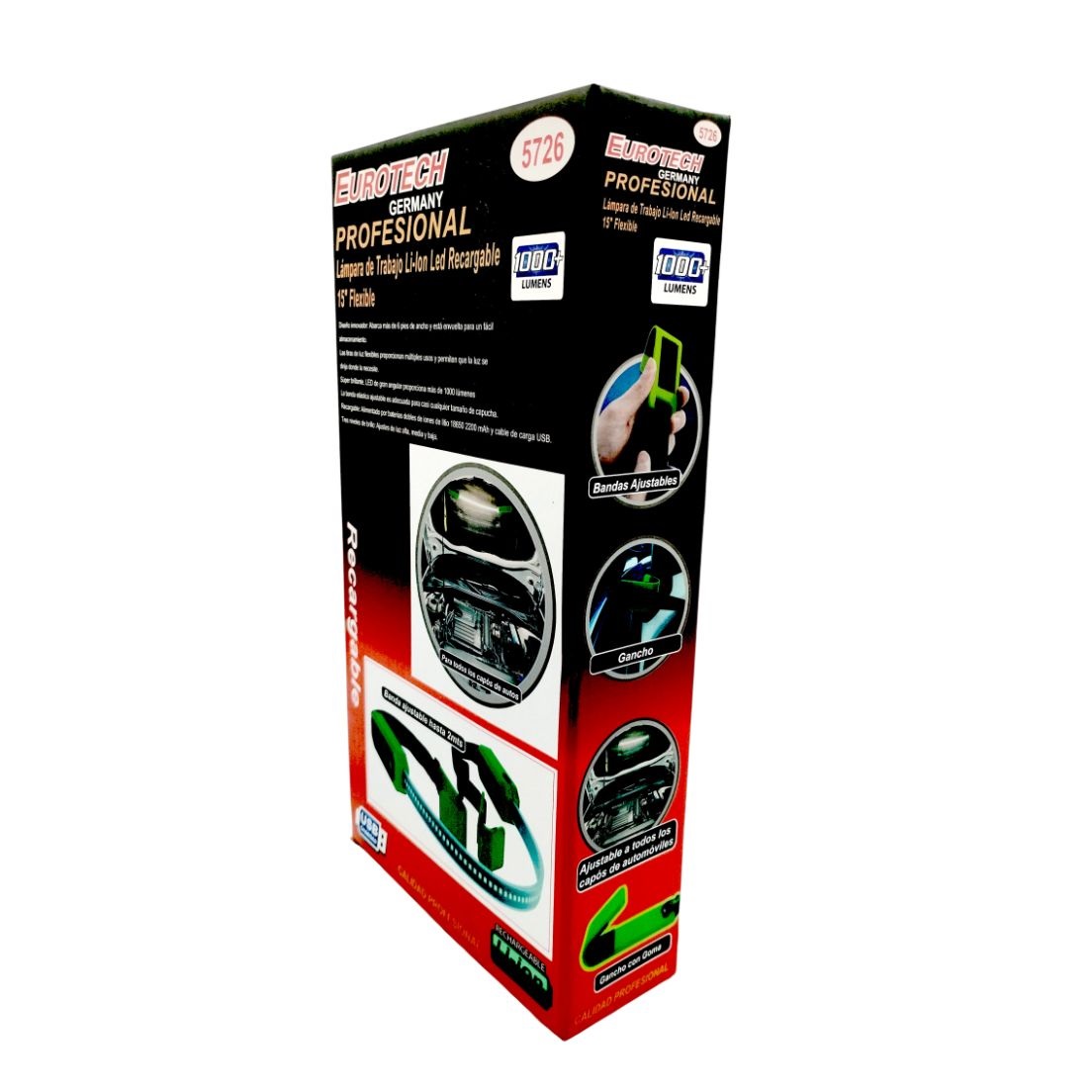 Lampara de Trabajo LED flexible LED RECARGABLE - Image 6