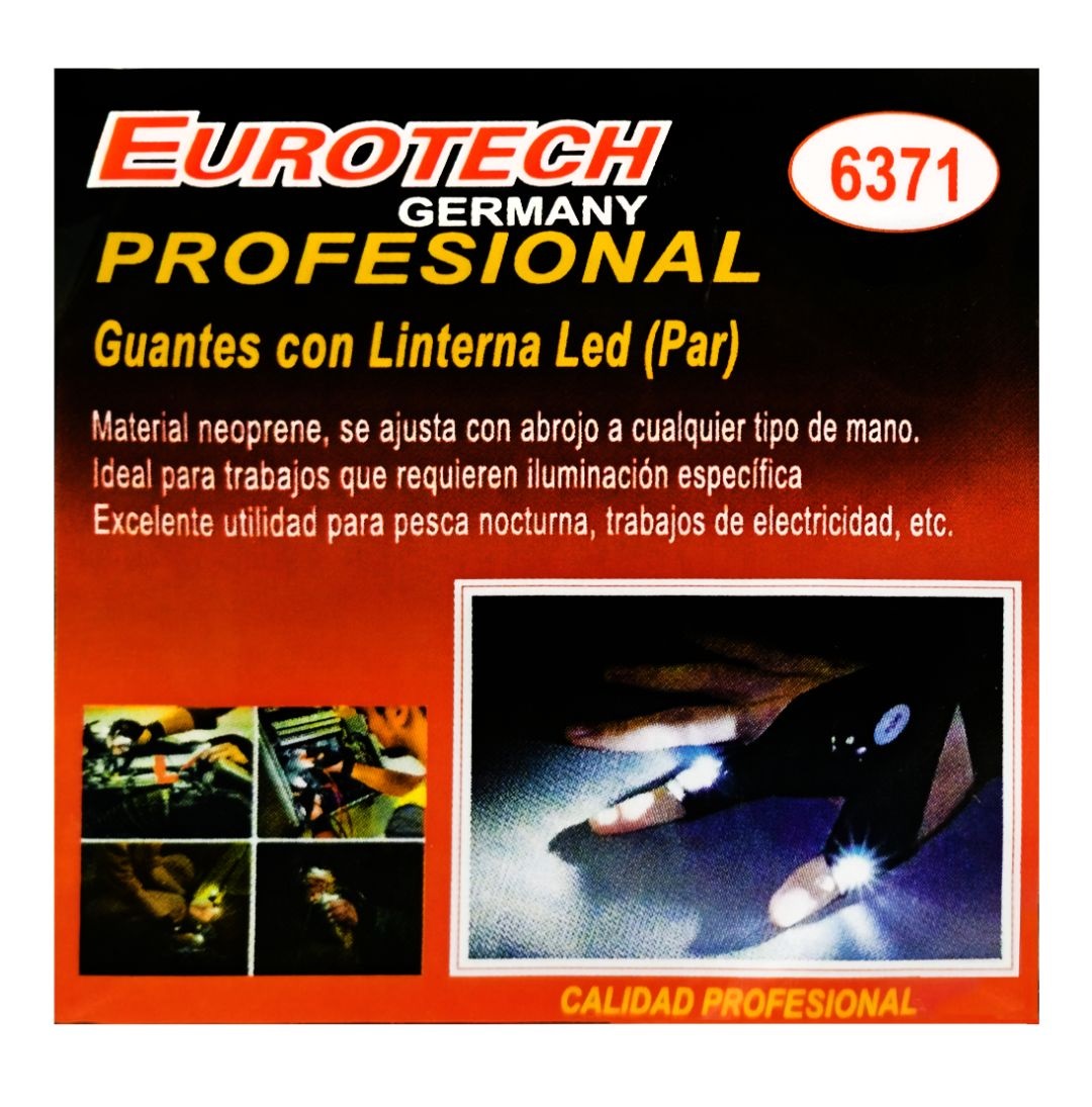 Guantes con linterna LED - Image 2