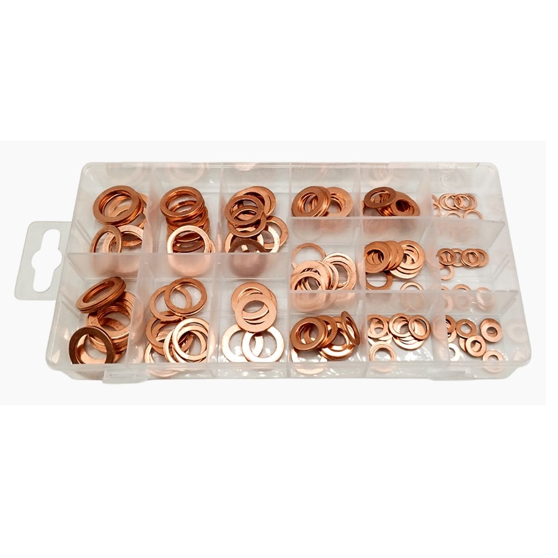 Kit arandelas planas cobre x150pz - Image 2