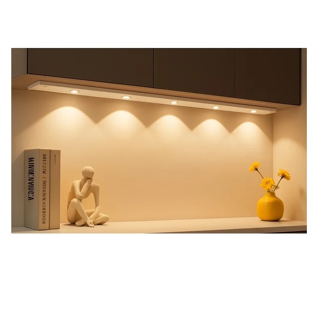 Barra Luz con sensor metalica 60cm 5L
