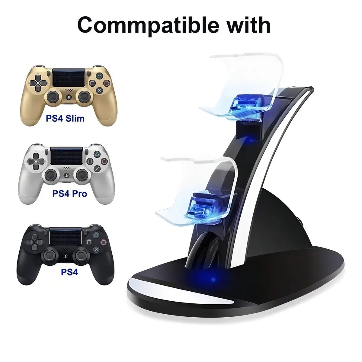 Cargador Joystick PS4 Doble slim - Image 4