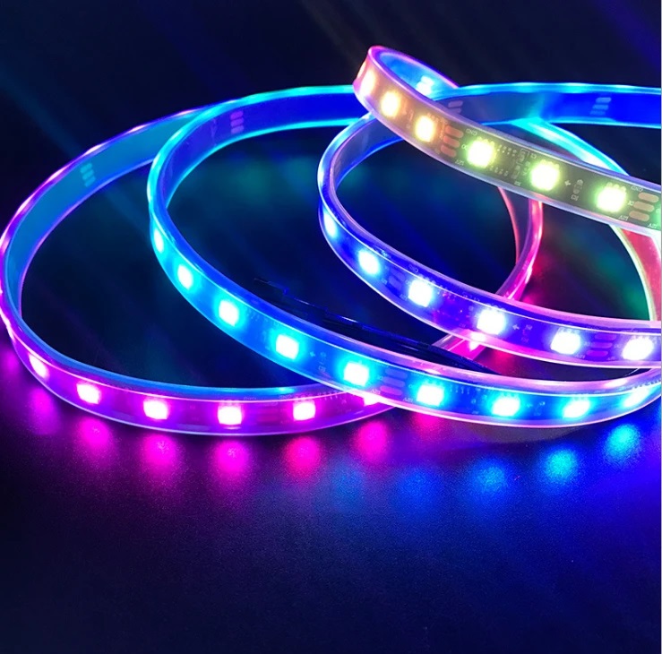 Tira LED PIXEL RGB 48 led xmt inteligente
