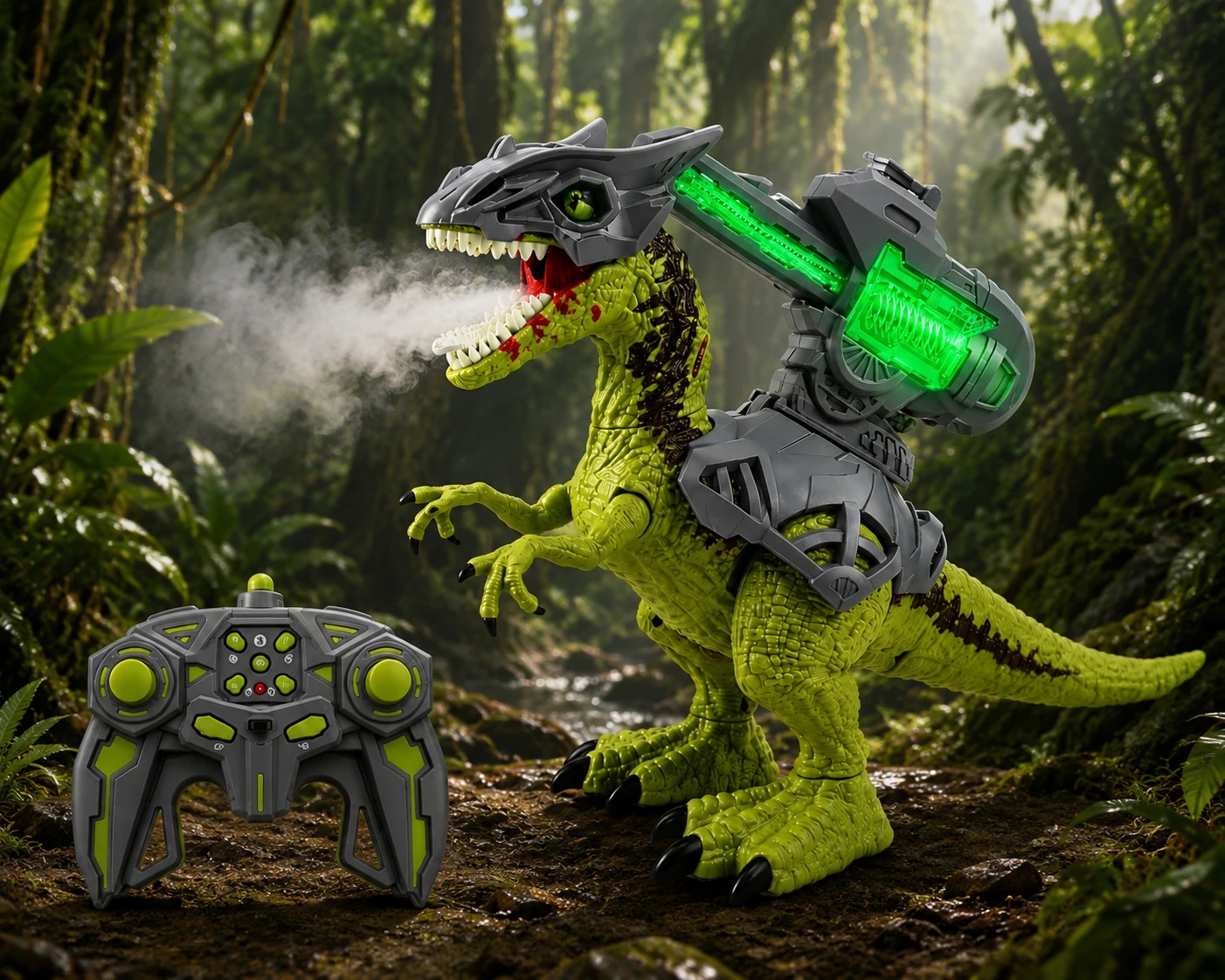 Dinosaurio de batalla a control remoto