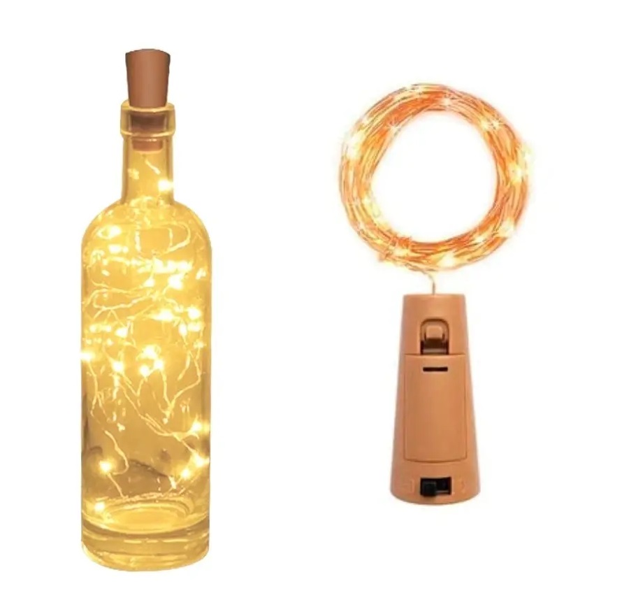 CORCHO LED CALIDO para Botellas