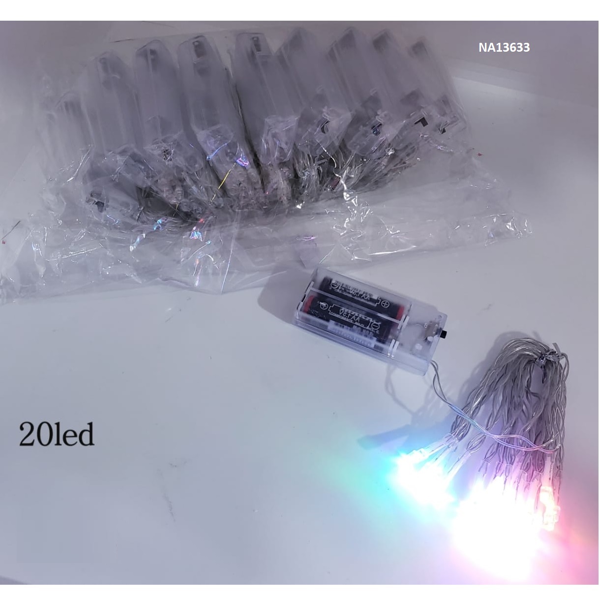 Guirnalda PILA 3mt 20 LED multicolor - Image 2