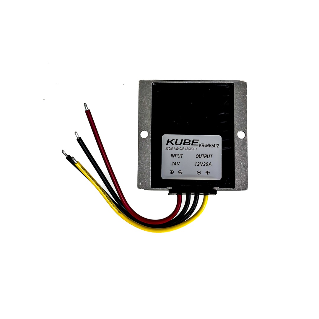 CONVERSOR /TRANSFORMADOR /INVERSOR DE CORRIEMTE 24v A12v 20amp - Image 3
