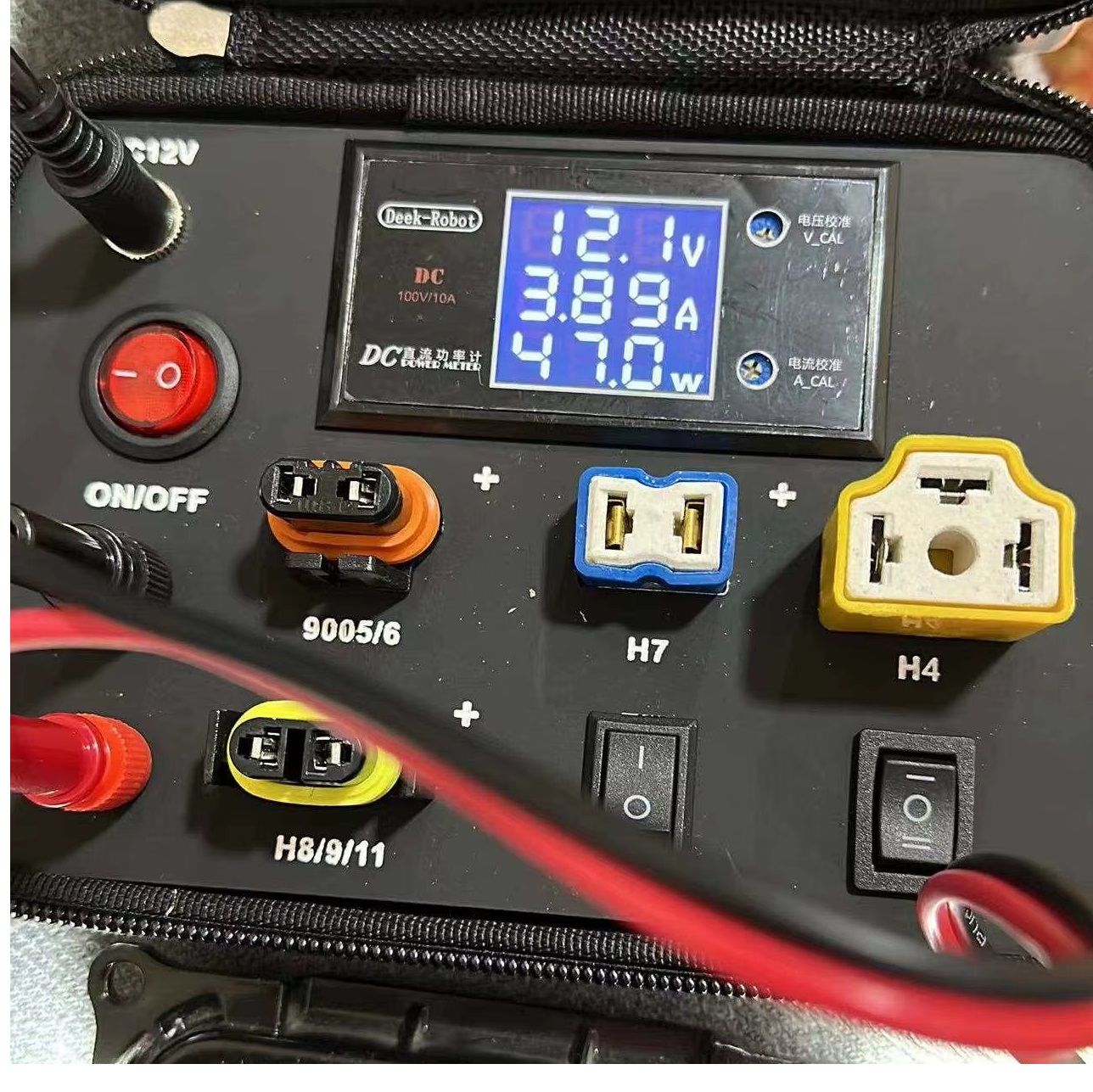 Tester portatil LED-SE?ALIZACION-FAROS-BARRAS conexion 220v - Image 2